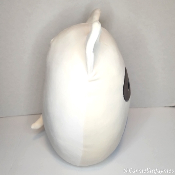 🖤 MOLINDA 🐶 White Bull Terrier Dog Roblox Select Series Original Squishmallow - Picture 5 of 8
